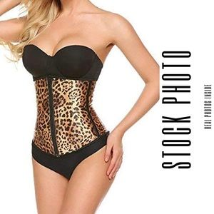 High Quality Waist Trainer - Body Shaper - Leopard Print